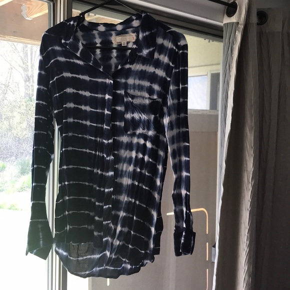 😍boho nautical beachy summer top - Picture 1 of 2